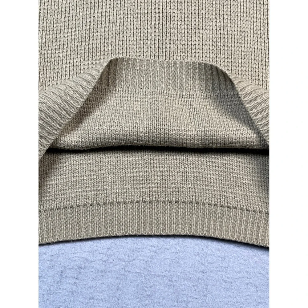 VTG Quiksilver Knit Sweater Youth Med Multi Green Blue white Crewneck Stripes‎